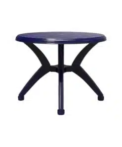 שולחן עגול אריאל (קולומביה) 96 ס"מ כחול 3023