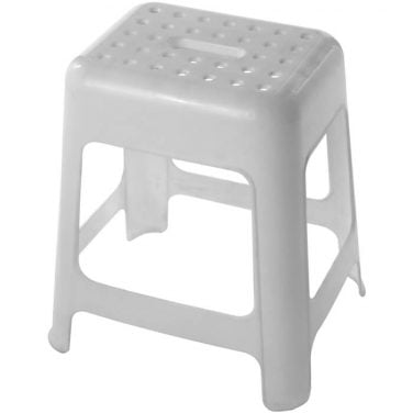 שרוליק שרפרף ישיבה לבן