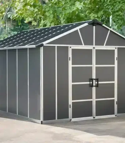 מחסן יוקון אפור כהה 11X13.1S
