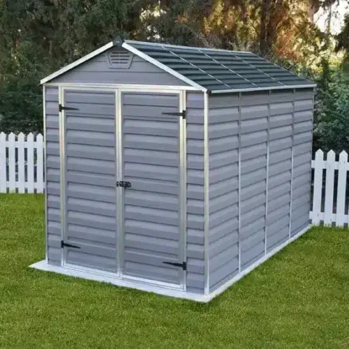 מחסן גינה סקיילייט 6x10 אפור