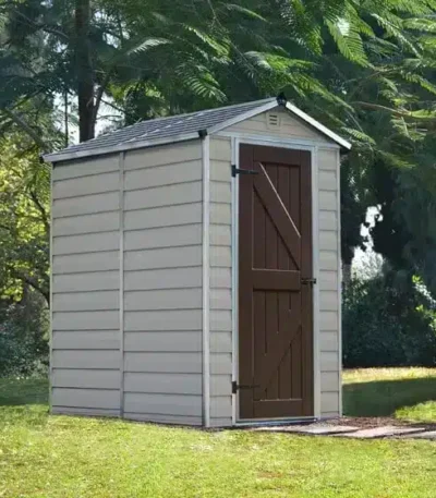 מחסן גינה סקיילייט 4x6 טאן