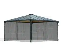 Palram Canopia Garden Gazebos Palermo 4300 Netting Set CutOut scaled jpg webp webp scaled