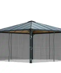 רשתות נגד יתושים לגזיבו פלרמו 4.3×4.3 - התקנה עצמית