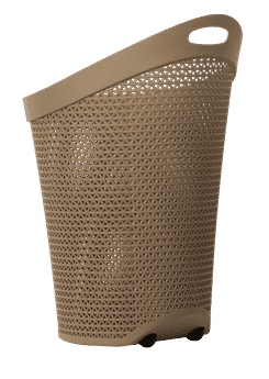 סל כביסה ענק על גלגלים 100 ליטר איכותי במיוחד בצבעים מדליקים