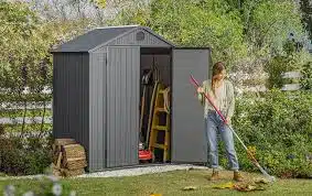 מחסן גינה כתר דארווין 6X4 DARWIN - אפור (המחיר כולל הובלה) 3516