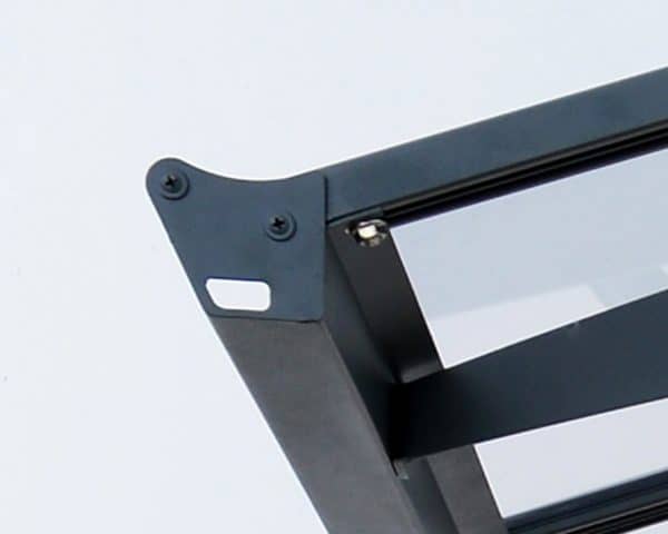 ⁦גגון Vega אפור 2x2 עם רגליים לכניסה ולמרפסת⁩ – תמונה ⁦6⁩