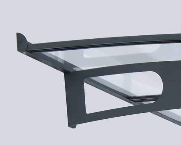 ⁦גגון Vega אפור 2x2 עם רגליים לכניסה ולמרפסת⁩ – תמונה ⁦5⁩