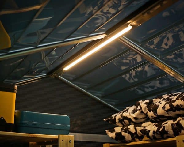 ⁦מחסן גינה רוביקון אפור 1.9X3.8 מטר (6X12 פיט)⁩ – תמונה ⁦4⁩