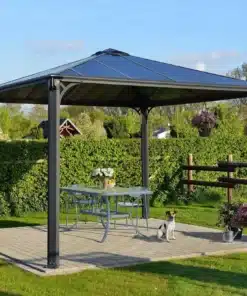 גזיבו פלרמו 4.3X4.3 אפור