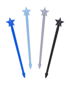 קיסמים בצבע כחול Stix By Lunch Punch - Blue (4 pack)