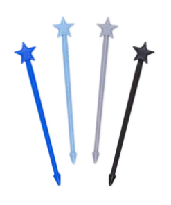 קיסמים בצבע כחול Stix By Lunch Punch - Blue (4 pack)