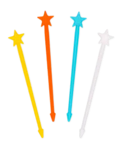 קיסמים בצבע צהוב Stix By Lunch Punch - Yellow (4 pack)