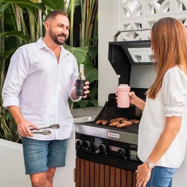 ⁦שומר קור לפחיות ובקבוקים MontiiCo Insulated Can & Bottle Cooler - Blossom⁩ – תמונה ⁦2⁩
