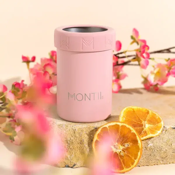⁦שומר קור לפחיות ובקבוקים MontiiCo Insulated Can & Bottle Cooler - Blossom⁩ – תמונה ⁦3⁩