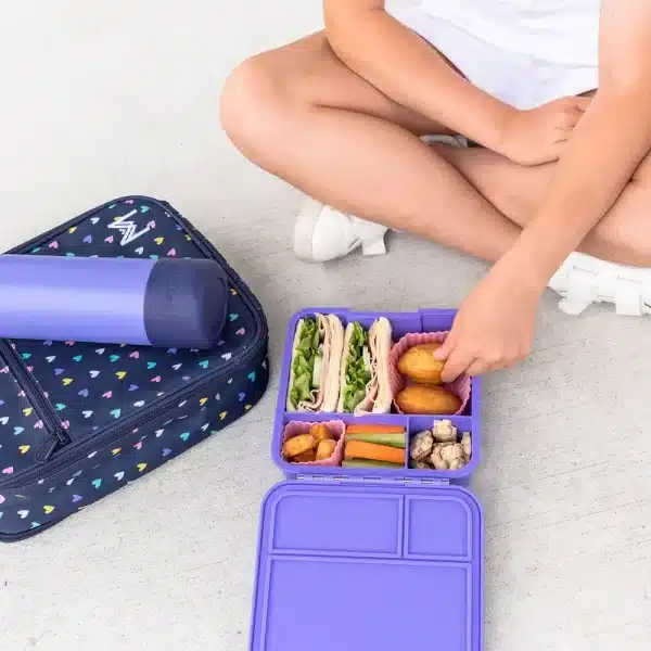 Little Lunch Box - קופסת בנטו מחולקת 3 תאים - Grape