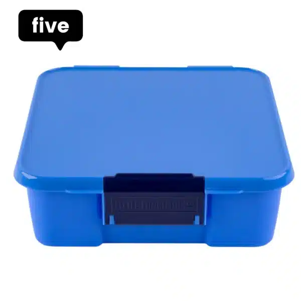 Little Lunch Box - קופסת בנטו מחולקת 5 תאים - Blueberry