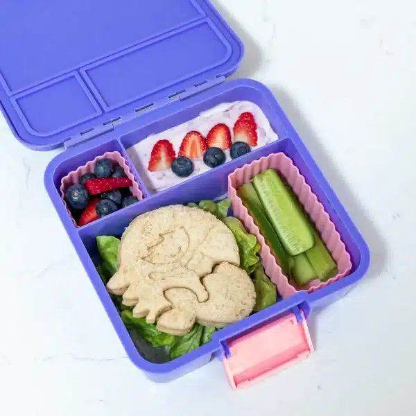 Little Lunch Box - קופסת בנטו מחולקת 3 תאים - Grape