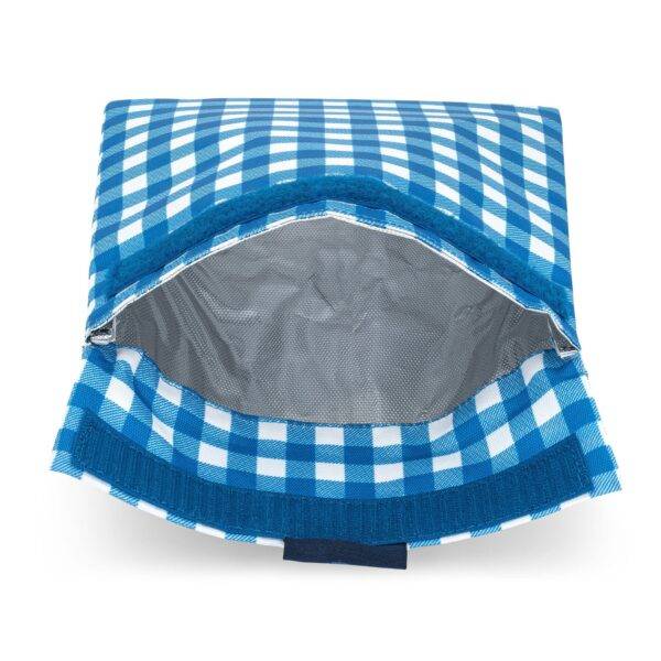 ⁦תיק יאמבוקס לסנדוויץ Vichy Blue⁩ – תמונה ⁦3⁩