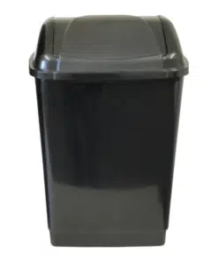 פח שובך שחור AL 50L גימור מבריק