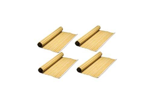 רביעיית פלייסמט במבוק איכותי גוון אורן Pine  6144