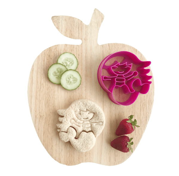 ⁦חותכני לחם בתולת ים Lunch Punch Sandwich Cutters - Mermaid⁩ – תמונה ⁦7⁩
