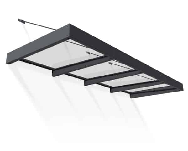 גגון Sophia XL אפור שקוף 1.4x3.8