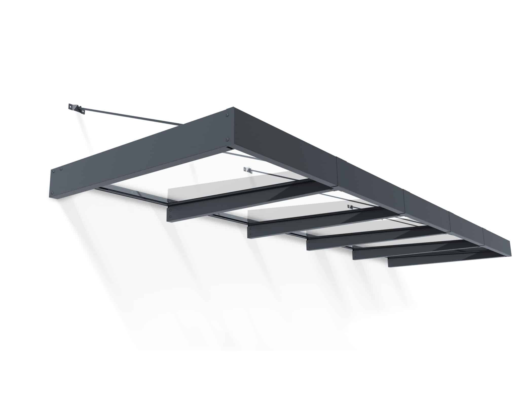 גגון Sophia XL אפור שקוף 1.4x4.7