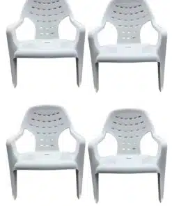 4 כיסא בריכה יעל לבן