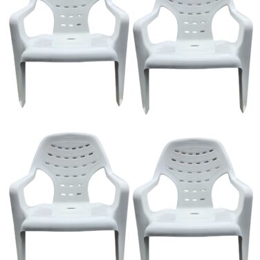 4 כיסא בריכה יעל לבן