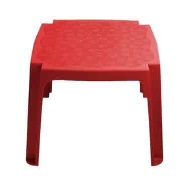 שולחן פלסטיק צבעוני לילדים אדום 9084