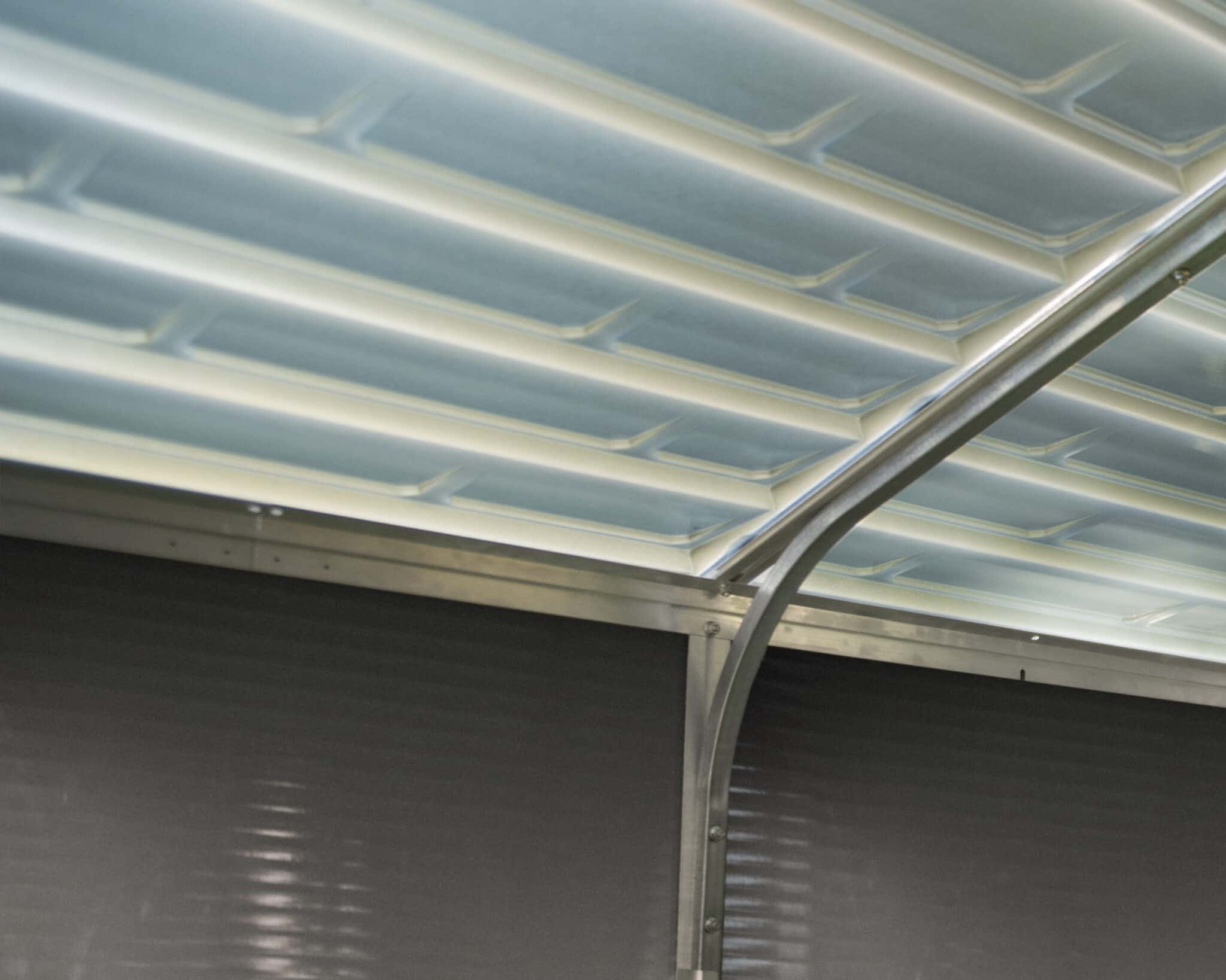 מחסן גינה רוביקון אפור 2.4X3.7 מטר 2771