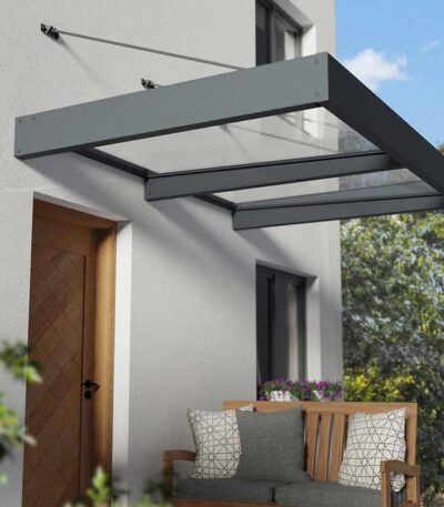 גגון Sophia XL אפור 1.4x1.9 - קירוי שקוף 2691