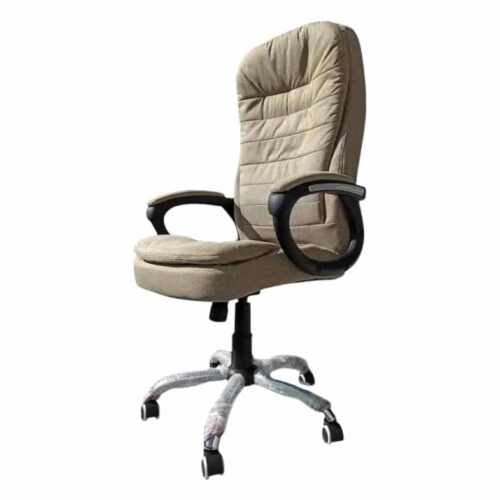 כסא מנהלים מפואר ויוקרתי Madonna Cotton 9625 חאקי