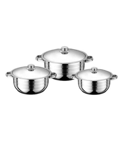 סט סירים 6 חלקים Stainless Steel -ERENA - סירי קדירה 1826