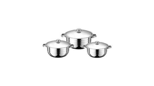סט סירים 6 חלקים Stainless Steel -ERENA - סירי קדירה 1826