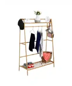 מתלה בגדים מעץ - מתלה רב שימושי 1831