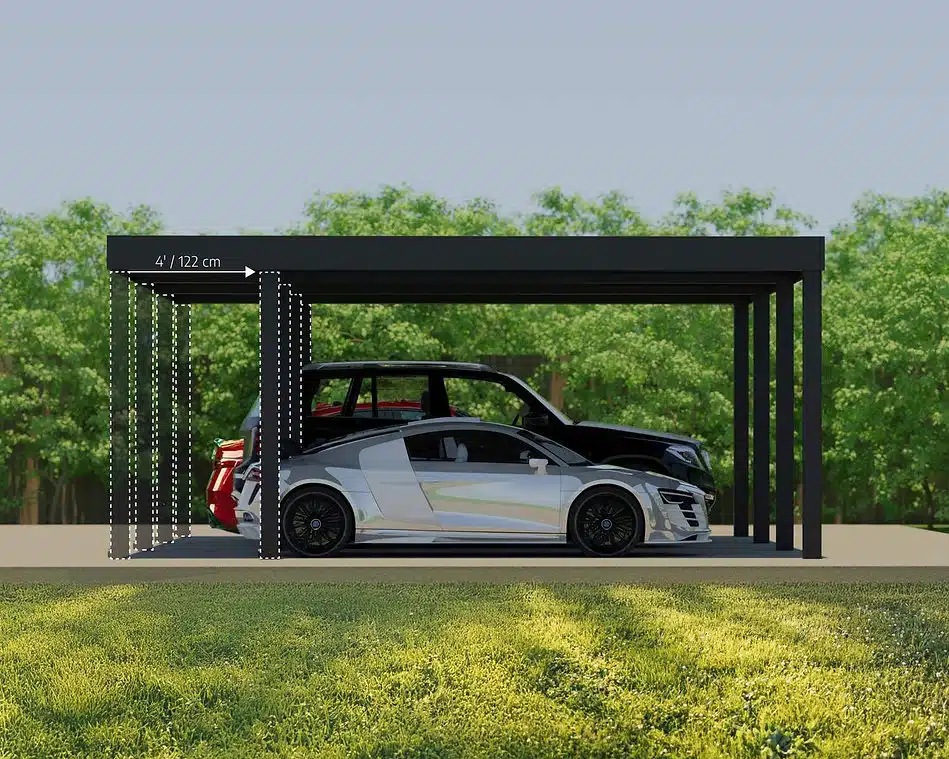 חנייה כפולה לרכב 6X9 OSLO 2864