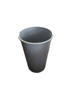 6159 (פח אשפה 50 ליטר - פח פלסטיק עגול למגוון שימושים - פח בלבד ללא מכסה