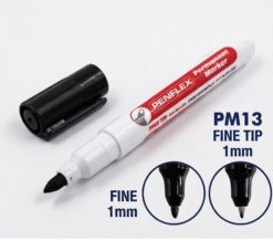 טוש שחור ראש עגול 1 ממ פרמננט PM13 6157 (1)