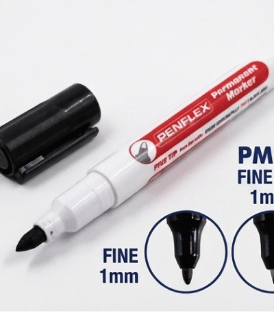 טוש שחור ראש עגול 1 ממ פרמננט PM13 6157 (1)