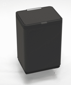 5705 פח טאצ' 50 ליטר שחור דגם לוטוס | פח יוקרתי למטבח