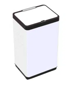 פח טאצ' 30 ליטר לבן דגם לוטוס | פח יוקרתי למטבח 5708