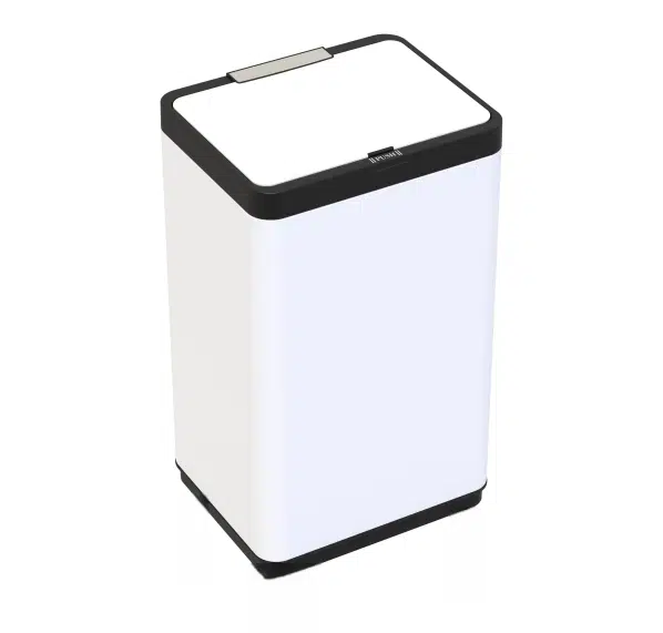 פח טאצ' 30 ליטר לבן דגם לוטוס | פח יוקרתי למטבח 5708