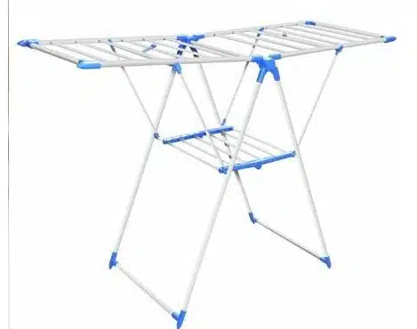 מתלה כביסה מתכת בגוון לבן צבעוני דגם ורונה 1842