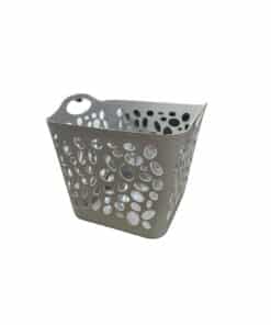 סל כביסה ריבועי גמיש דגם ויולט 50 ליטר אפור 3129