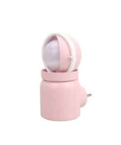 1554 מנורת שבת לשקע 7W - מנורה איכותית ויוקרתית ורוד