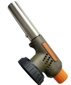 5207 מבער הצתה אלקטרונית (ברנר) כולל ראש וויסות | מבער לקרם ברולה - מתאים למיכל גז 220 גרם