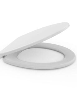 מושב אסלה איכותי - הידראולי סגירה רכה - דגם דיימונד לבן 3186