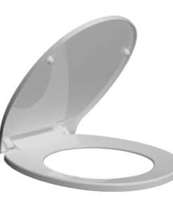 מושב אסלה איכותי דגם ריביירה לבן 3099