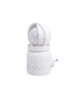 מנורת שבת לשקע 7W - מנורה איכותית ויוקרתית בצבע לבן 1556